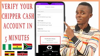 how to step up a verified chipper cashaccount [upl. by Eileek]