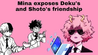 Mina exposes Dekus and Shotos friendship  tiktoks part 1 no thumbnail no ships [upl. by Frans]