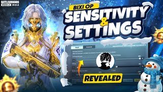 Bixi Op SENSITIVITY amp SETTINGS  BIXI OP All Settings Revealed  Five Finger Claw [upl. by Herriott61]