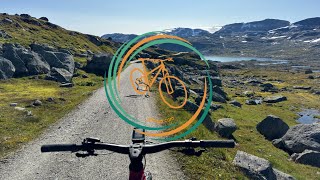 Rallarvegen Fagernut to Finse 4K [upl. by Etnovahs]