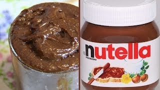 NUTELLA COME LORIGINALE  Crema spalmabile alle nocciole fatta in casa [upl. by Galang]