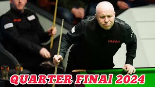 John Higgins Vs Elliot Slessor Quarter Final 2024 l British open 2024 quarter final [upl. by Keavy]