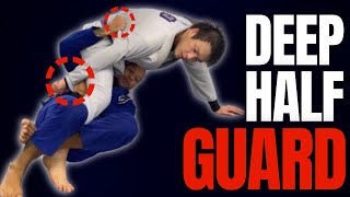 3 Deep Half Guard Sweeps Youre NOT Doing  But YOU Should [upl. by Eneleoj]