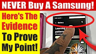 Video Evidence Why I’m Never Buying a Samsung Premium Phone Ever Again  Video 7801 [upl. by Ahcsap]