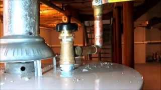 50 gallon gas water heater replacement [upl. by Spencer]