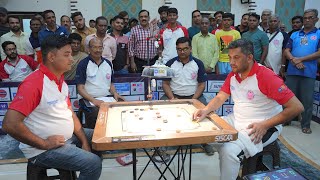 MCA Live Carrom  FINAL  Zaheer Pasha Karnataka vs Zaid Farooquee Maha [upl. by Cortney]