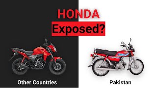 Why Pakistani Bikes Look Outdated  Is Honda Behind It [upl. by Lovich]