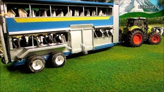 RC FARMING  COWS and TRACTORS in ACTION on the Corleone Farm [upl. by Affrica]