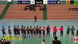 PARTILLE vs LA SALLE varones VIII CAMPEONATO INTERNACIONAL DE HANDBALL handballArequipa [upl. by Westbrooke]