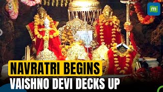 Chaitra Navratri 2024 Mata Vaishno Devi Temple In Jammu Decks Up For Devotees [upl. by Feledy]