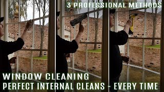 Learn How To Wash Windows With The quotSquot Technique Like a Pro Window Cleaning Technique of the Pros [upl. by Whitford]