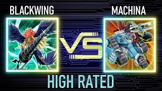 Blackwing vs Machina  High Rated  Edison Format  Dueling Book [upl. by Delcine]