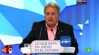 Rus presidente del PP de Valencia quotO votáis a Cañete u os pego una palizaquot [upl. by Spiers419]