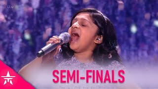 Souparnika Nair TINY 10 Year Old With BIG Voice Leaves Judges WOWED [upl. by Rot]