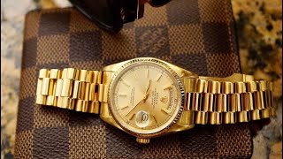 Rolex Day Date President 18038 Full Review  Its a Keeper [upl. by Ailaht]