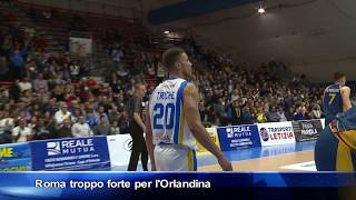 LOrlandina Basket si arrende a Roma [upl. by Annahs]