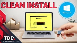 Windows 10 Format And Clean Install From USB Complete Guide [upl. by Eirallam61]