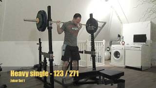 Jim Wendler 531 I Full Body Workout I Raw Powerlifting Nationals  6 weeks out [upl. by Dnaltroc75]