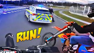 BIKERS VS COPS  Best Motorcycle Police Chases 2024 [upl. by Madancy626]