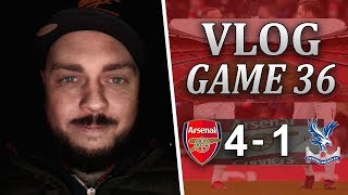 ARSENAL 4 v 1 CRYSTAL PALACE  LIFE AFTER ALEXIS  MATCHDAY VLOG [upl. by Ezirtaeb]