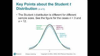 72  Estimating a Population Mean STA2023 Online [upl. by Mohamed]