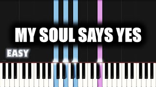 Sonnie Badu  My Soul Says Yes  EASY PIANO TUTORIAL by SA Gospel Piano [upl. by Elleon345]