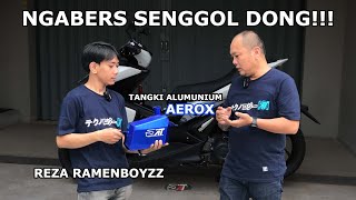 ABAH INDRA JADI NGABERSSS tangkiaerox aitech speeding aerox nvx [upl. by Tj]