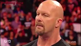 Mcmahon Family Segment Steve Austin ReturnesJan 222018 WWE RAW25 Part 2 [upl. by Imoan]