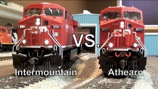 Gevo TugOWar  Intermountain vs Athearn Genesis [upl. by Einial]