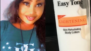 EASY TONE LIGHTENING SKIN REHYDRATING BODY LOTION [upl. by Meggs450]