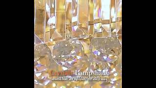 From house to palace in one minute zith this amazing crystal ceiling lighting design light [upl. by Poole]