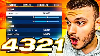 The New Patch 4321 is AMAZING 🔥👀 Best FC 24 Custom Tactics ✅ [upl. by Drawoh]