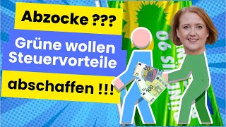 Abzocke Soviel verlierst Du wenn die Steuer Pläne der GRÜNEN umgesetzt werden [upl. by Llerehs]