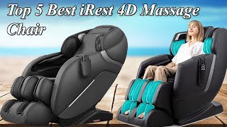 Top 5 Best iRest 4D Massage Chair Full Body Shiatsu Zero Gravity Recliner with Yoga Stretching [upl. by Neelsaj]