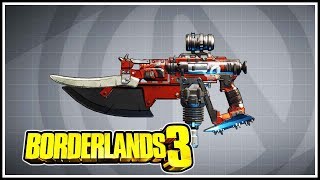 Psycho Stabber Borderlands 3 Legendary Showcase [upl. by Ena]