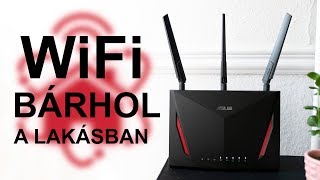 WiFi a lakás BÁRMELYIK pontján  ASUS AiMesh [upl. by Aubigny]