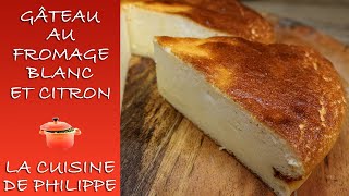 Gâteau au fromage blanc et citron [upl. by Tedda]