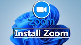 How To Download And Install Zoom On Windows 11 [upl. by Marv]