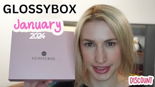 GLOSSYBOX JANUARY 2024 UNBOXING [upl. by Nehtanoj700]