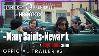 The Many Saints of Newark  Official Trailer 2  HBO Max [upl. by Debbee934]