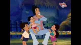 Must watch  Amitabh Bachchan Hindi Song quotAao Bachhoquot in Animation by Jingle Toons [upl. by Adnuahs]