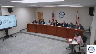 City of Trussville Council Meeting 9102024 [upl. by Pepito]