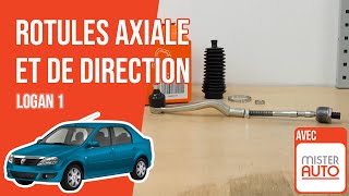 Changer la Rotule Axiale et la Rotule de Direction Logan 1 🚗 [upl. by Raknahs]