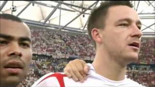 England National Anthem God Save The Queen  Beckham Terry Gerrard Lampard [upl. by Olympie655]