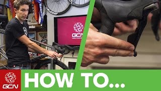 How To Use Road Bike Shifters  Change Gear On Your Road Bike [upl. by Seldon]