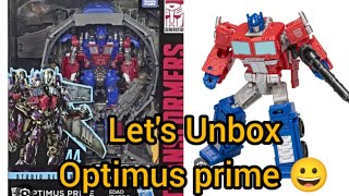 Transformers Autobots Action figureOptimus Prime From Dark of the MoonFigure Review actionfigure [upl. by Tarrah]