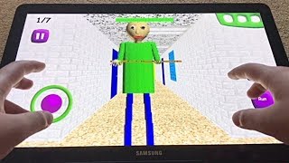 Baldis Basics in Education and Learning ANDROID Edition GARGANTUAN TABLET [upl. by Janine]