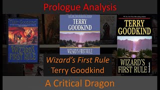 Prologue Discussion Wizards First Rule by Terry Goodkind  Good Prose  Bad Prose [upl. by Paolo]