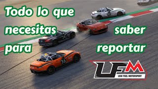 Guía definitiva para Report en LFM  Assetto Corsa [upl. by Eerol]