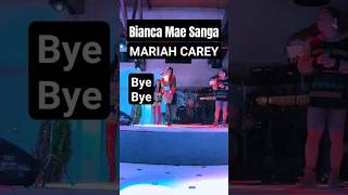 MARIAH CAREY  BYE BYE Live cover version  The Supper Club TLGC MariahCarey ByeBye viral UAE [upl. by Asilef]